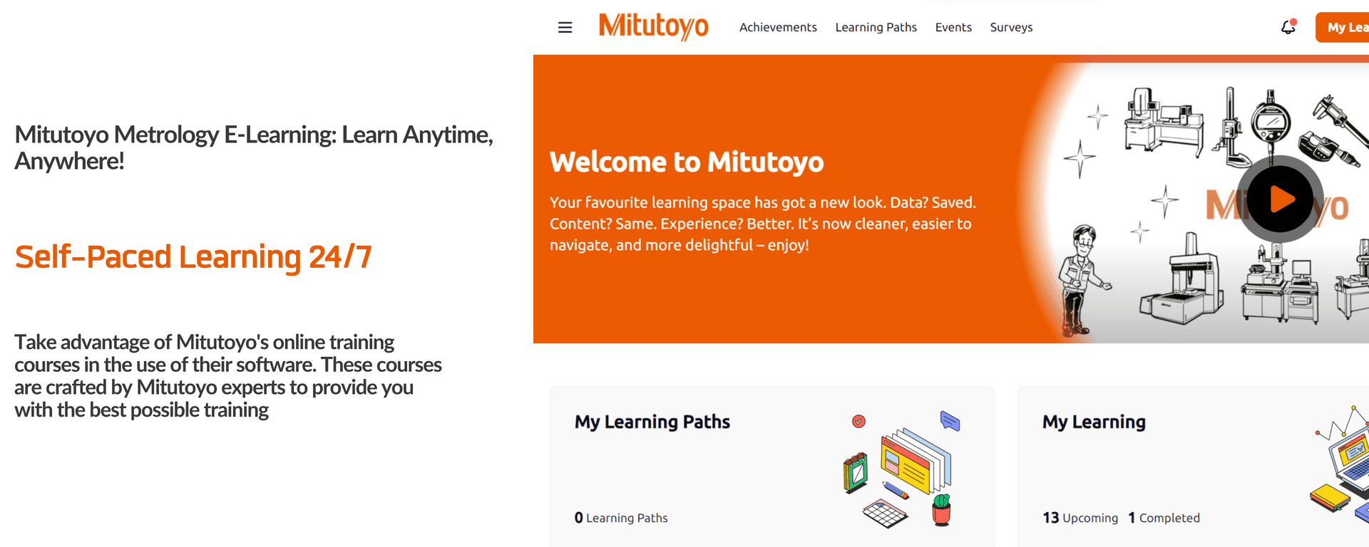 Mitutoyo E-learning